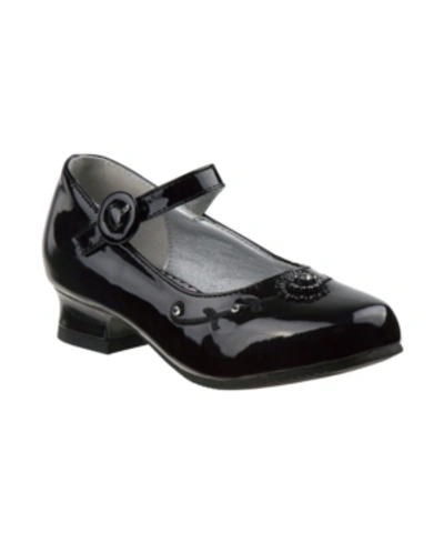 Josmo Kids' Little Girls Dress Shoes In Black Patent