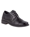 Josmo Toddler Boys Wingtip Oxford Dress Shoes In Black