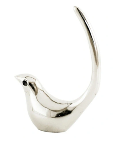 Vibhsa Bird Ring Holder Jewelry In Silver