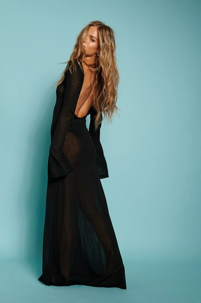 na kd maxi dress Womens Blue Maxi Dresses