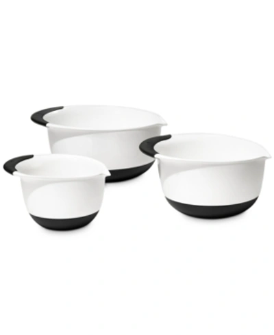 Oxo 3-pc. Mixing Bowl Set In White