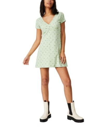 slim fit dress slacks The Lady of The Lake Gown in Forest Green Cotton XL main image 0