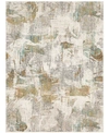 Karastan Epiphany Merce 5'3" X 7'10" Area Rug In Ivory