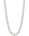 Belle De Mer Aa 18" Cultured Freshwater Pearl Strand Necklace (7-1/2-8-1/2mm) In White