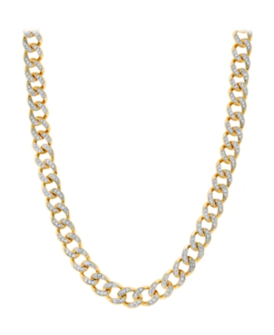 Macy's Diamond Curb Link 22" Chain Necklace (7-1/10 Ct. T.w.) In 10k Gold