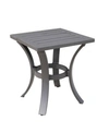 Gathercraft Closeout! Genoa End Table In Chocolate