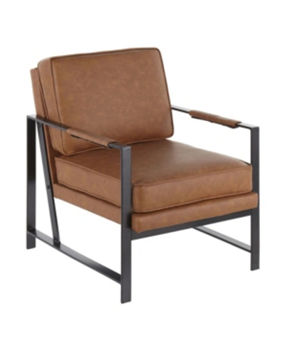 Lumisource Franklin Arm Chair In Camel
