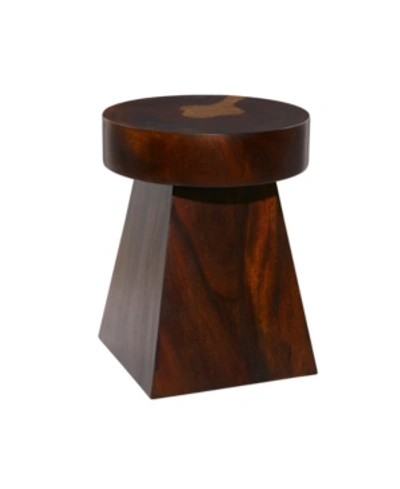 Rosemary Lane Contemporary Accent Table In Brown