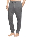 Polo Ralph Lauren Men's Waffle-knit Sleep Jogger Pants In Charcoal Hetaher