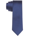 Calvin Klein Men's Subtle Circle Dot Slim Tie In Navy