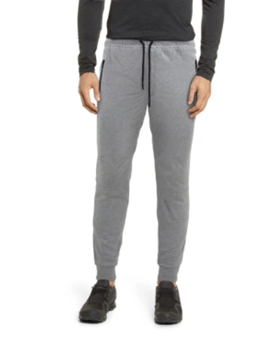 X-ray Zip Pocket Fleece Joggers In Light Grey