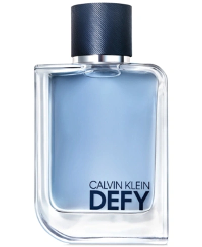 Calvin Klein Men's Defy Eau De Toilette Spray, 3.3-oz.