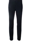 Ralph Lauren Cropped Tailored-cut Trousers In Blue