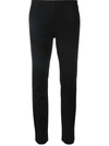 Ralph Lauren Cropped Tailored-cut Trousers In Black