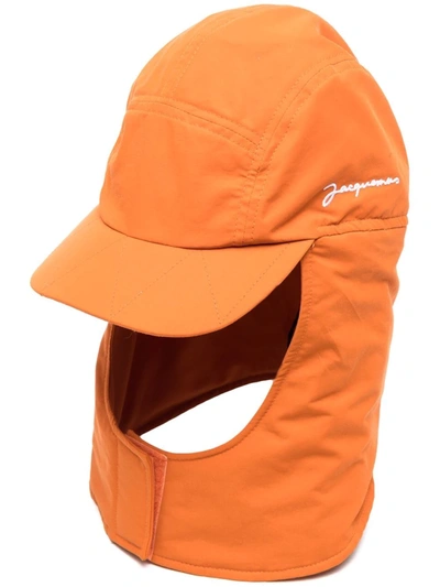 Jacquemus La Cagoule Balaclava Cap In Orange ModeSens