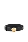 Versace Palazzo Dia Belt With Crystal-encrusted Medusa Buckle In Mixed Colours