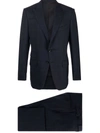 TOM FORD GRID-PRINT SINGLE-BREASTED SUIT