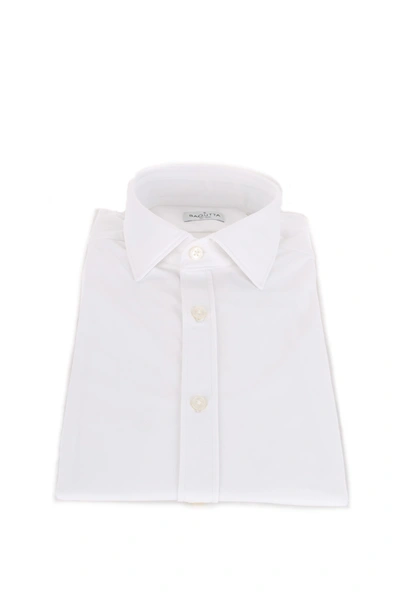 Bagutta Camicie Classiche Uomo Bianco In White | ModeSens