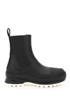 Stella Mccartney 30mm Trace Faux Leather Combat Boots In Black