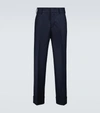 GUCCI STRAIGHT-FIT WOOL-BLEND PANTS,P00584015