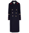 GUCCI WOOL AND CASHMERE COAT,P00584144