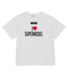 DOLCE & GABBANA SUPERMODEL SHORT-SLEEVED COTTON T-SHIRT,P00591362