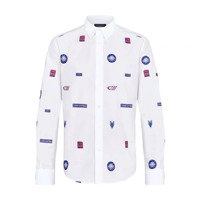 Louis Vuitton Regular Fit Classic Shirt In Blanc