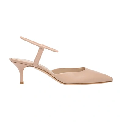 Gianvito Rossi Celeste Pumps In Peach