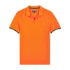 Vilebrequin Mens Abricot Turtle-embroidered Cotton-piqué Polo Shirt S In Orange