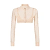 Fendi Silk Cardigan In Rose