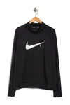 Nike W Nk Swoosh Run Hz Mdlyr In Black/white