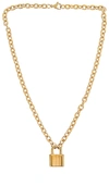 PETIT MOMENTS LOCK IT UP NECKLACE,PETM-WL132