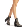 Giuseppe Zanotti Tonix Lug-sole Suede Platform Boots In Grey