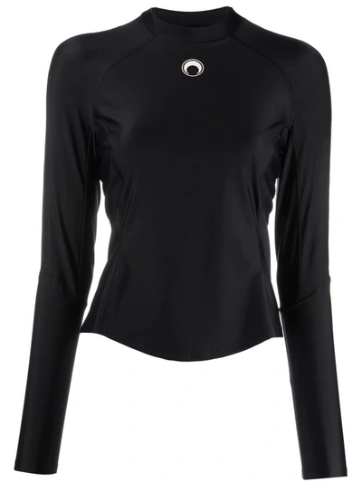 MARINE SERRE MOON-PRINT TRAINING TOP