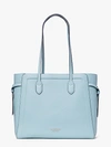 Kate Spade Knott Large Tote In Teacup Blue