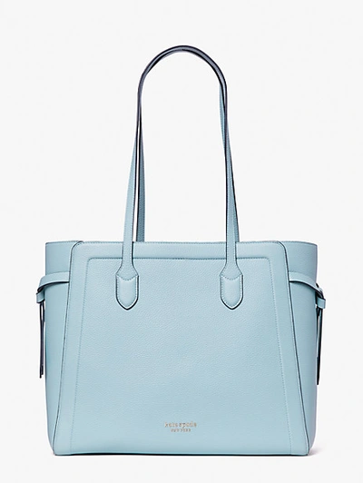 Kate Spade Knott Large Tote In Teacup Blue