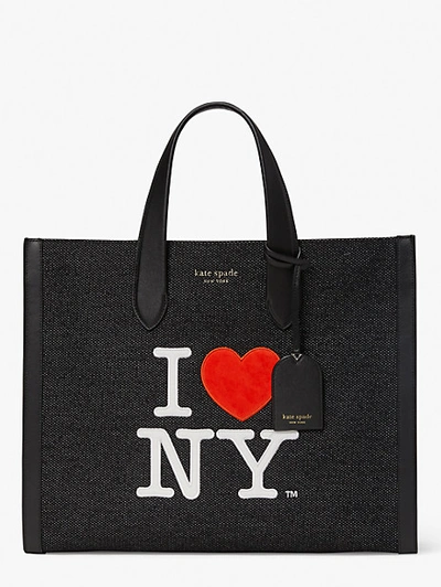 Kate Spade New York Manhattan Large Tote In Black Multi