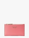 Kate Spade Spencer Small Slim Bifold Wallet In Orchid