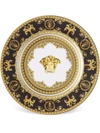 VERSACE BAROQUE NERO PLATE (18 CM)