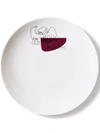 Cassina Two-set Service Prunier Dessert Plates In Weiss