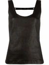 GIVENCHY OPEN-BACK SLEEVELESS TOP