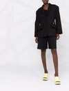 Jacquemus Black La Veste Terra Blazer In Schwarz