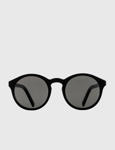 Monokel Eyewear - Barstow Black Sunglasses - Solid Grey Lens - Atterley