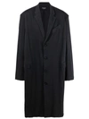 BALENCIAGA WORN-OUT TAILORED COAT