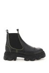 GANNI LEATHER CHELSEA BOOTS,S1751 99