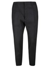 DSQUARED2 PLAIN CROPPED TROUSERS,S74KB0559 S52997-860