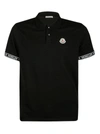 MONCLER CLASSIC LOGO PATCHED POLO SHIRT,G20918A00008-84556-999