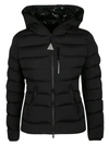 Moncler Herbe Down Puffer Jacket In Black
