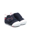 MIKI HOUSE TOUCH-STRAP COTTON trainers