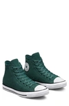 Converse Chuck Taylor® All Star® High Top Sneaker In Forest Pine/black/white